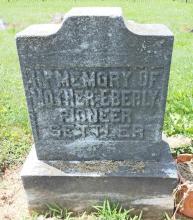 Mother Eberly Tombstone